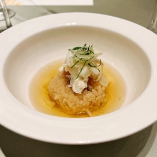 鯛ご飯の茶漬け仕立て
