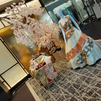 展示ドレスと装飾例2
