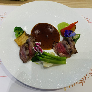 お肉料理試食