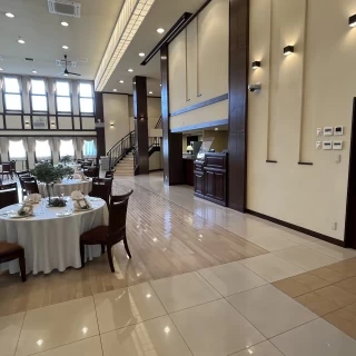 披露宴会場の写真です。