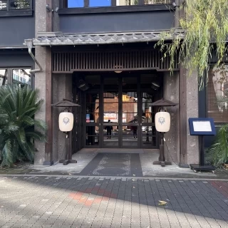 風情のある、玄関です。