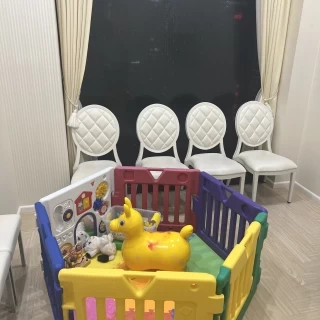 チャペルの横にあるキッズルーム
