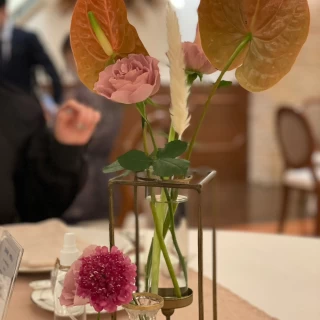 テーブル装花