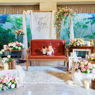 お花のデザインはとてもこだわりました