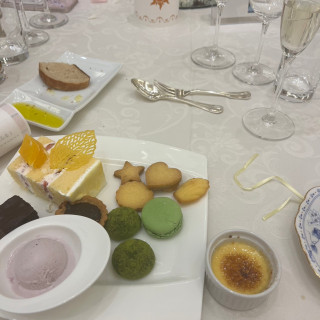 デザートです。