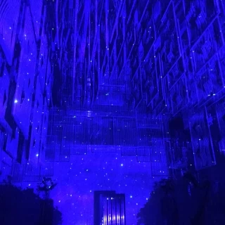 チャペルの星空演出