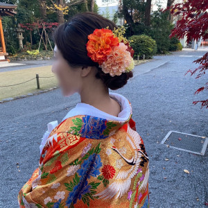お色直しヘアセット|647865さんの阿佐ヶ谷神明宮の写真(1714593)