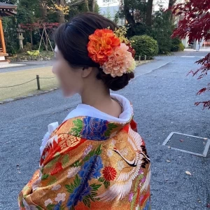 お色直しヘアセット|647865さんの阿佐ヶ谷神明宮の写真(1714593)
