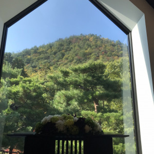 チャペルからの外観|647871さんのSHOZAN RESORT KYOTO(SHOZANリゾート京都)の写真(1747355)
