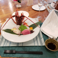 伊勢海老の刺身