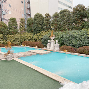 プール付きのガーデンです！|648069さんのアーカンジェル迎賓館(仙台)の写真(1720040)