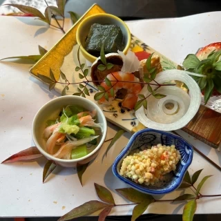 式場見学時に食べた料理です