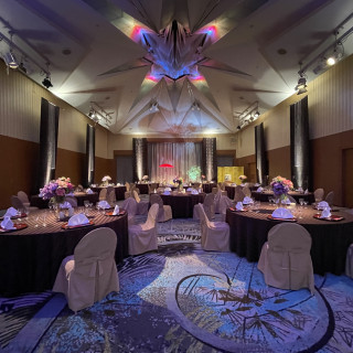 ホテル内の披露宴会場