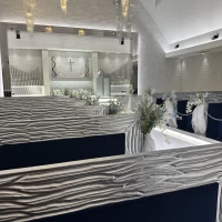 ゲスト目線の席からとった写真