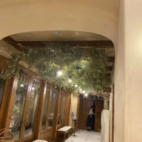 挙式会場へと続く廊下です。