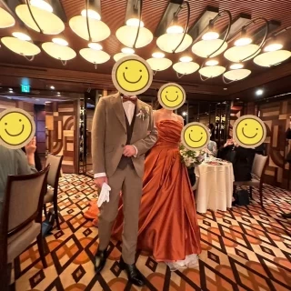 披露宴会場の雰囲気