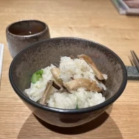 試食した釜飯です。