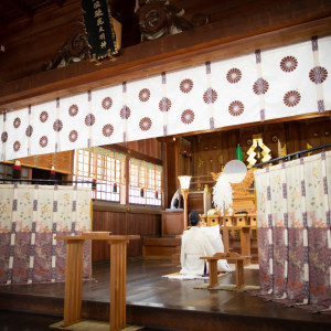 本殿内部|648652さんの砥鹿神社 参集殿結婚式場の写真(1781082)