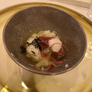 出汁茶漬けです。とても美味しい！！