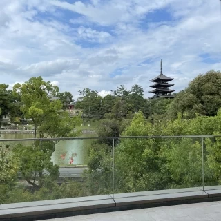 披露宴会場からの眺め
