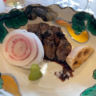 国産牛網焼き、巻きけん