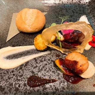 試食のステーキ