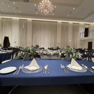 広い披露宴会場