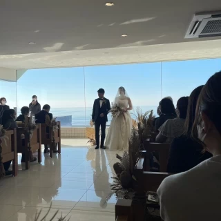 挙式中