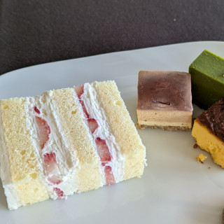 ケーキカットのケーキ