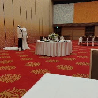 下見の時に利用された広い披露宴会場