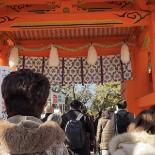 神社の入り口