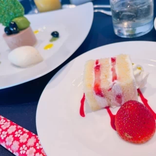 ジャパニーズフレンチの料理の一部
