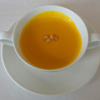 カボチャスープ