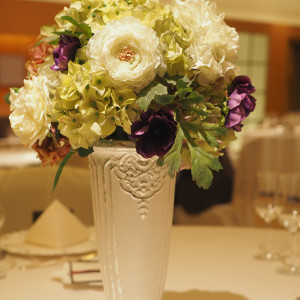 ゲストテーブル装花|649517さんのANAインターコンチネンタルホテル東京の写真(1711767)