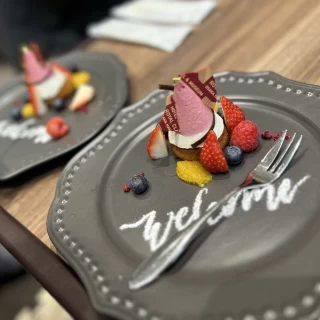 見学の時の試食です