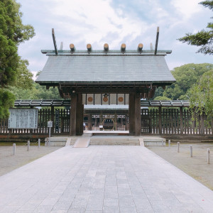 参道からの景色|649591さんの宮崎神宮会館の写真(1712463)