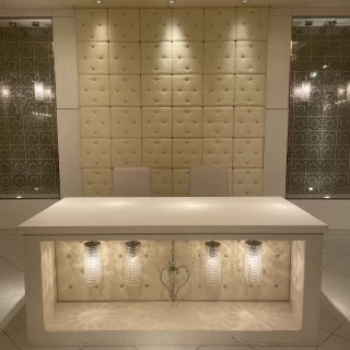 使用した披露宴会場です。