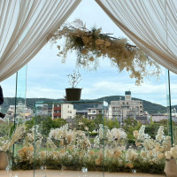 挙式会場のお花