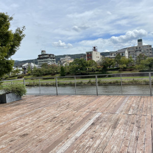 川床の景色|650012さんのATOLL TERRASSE 鴨川（アトールテラスカモガワ）●BRASSグループの写真(2211737)