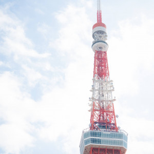 教会から撮影した東京タワー|650053さんの聖オルバン教会の写真(1744272)