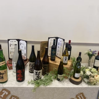 お酒の種類もたくさん選べます
