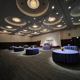 下見の際に見せていただいた会場です。