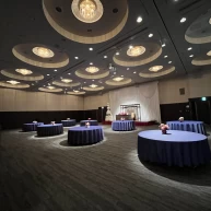 下見の際に見せていただいた会場です。