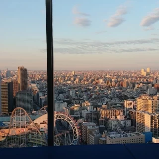 東京を一望できる景色