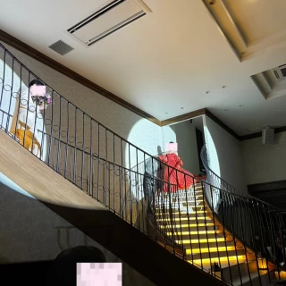 階段を使った演出ができました