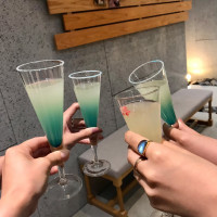 ウェルカムドリンク。試飲しましたが美味しいです