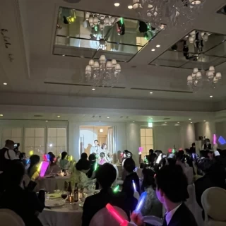 披露宴、お色直し後再入場