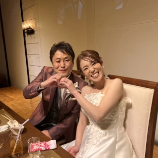 披露宴中