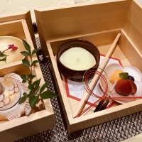 木箱からのデザート！
