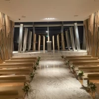ゲスト側から見た挙式会場